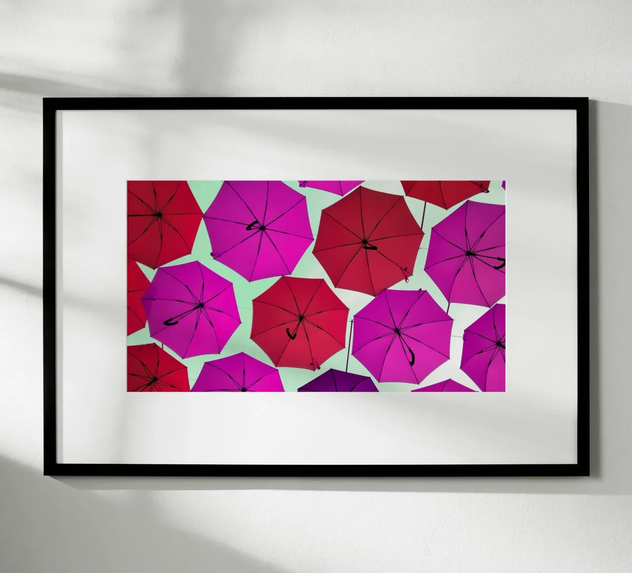 Ombrelli aperti poster da Massimo Frascogna