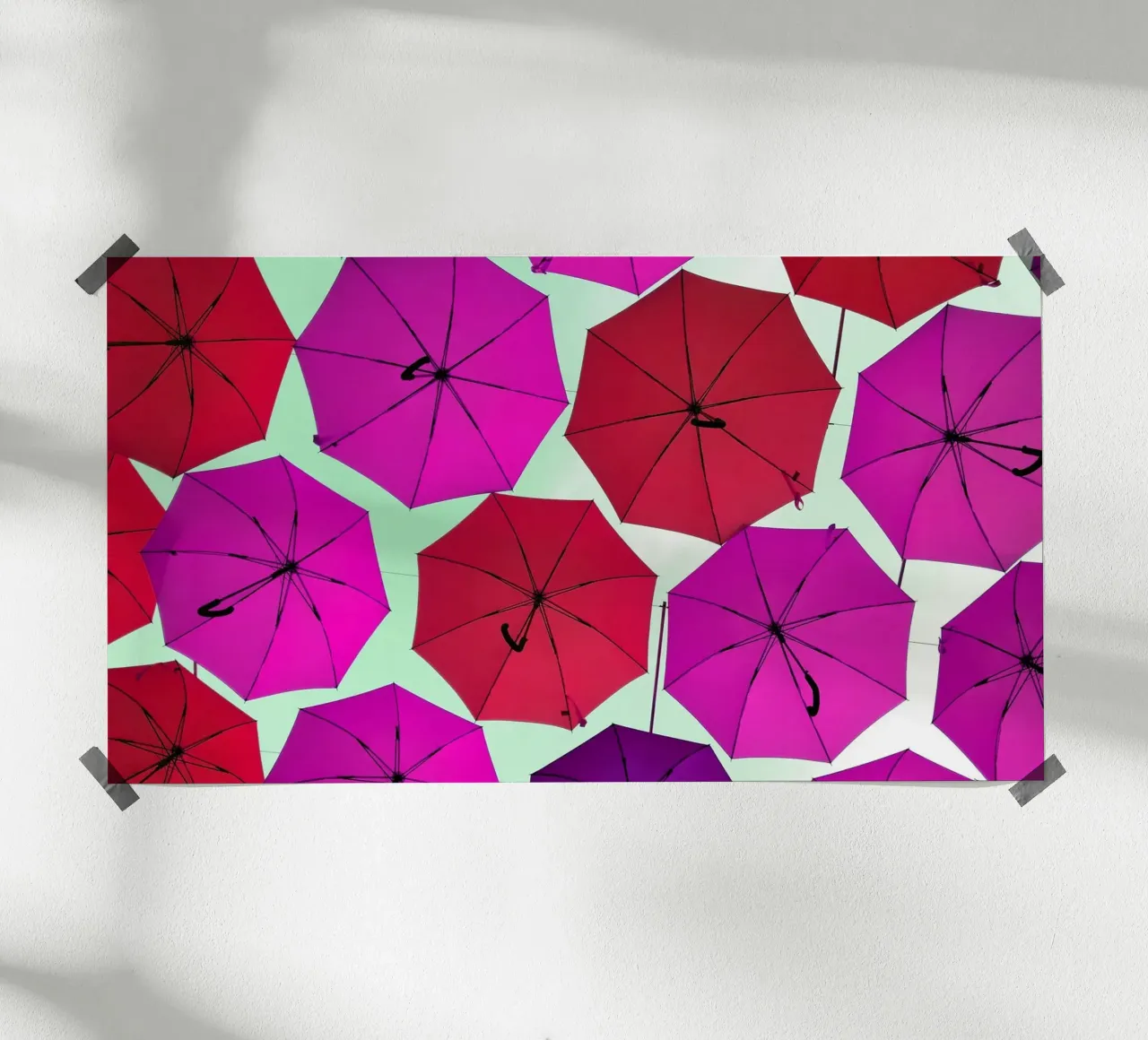 Ombrelli aperti poster da Massimo Frascogna