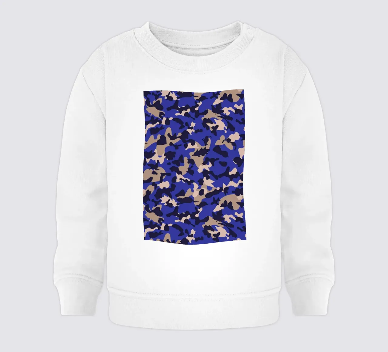 UN/HIDE - Camo Azraq Baby Sweatshirt von Arthelps gGmbH