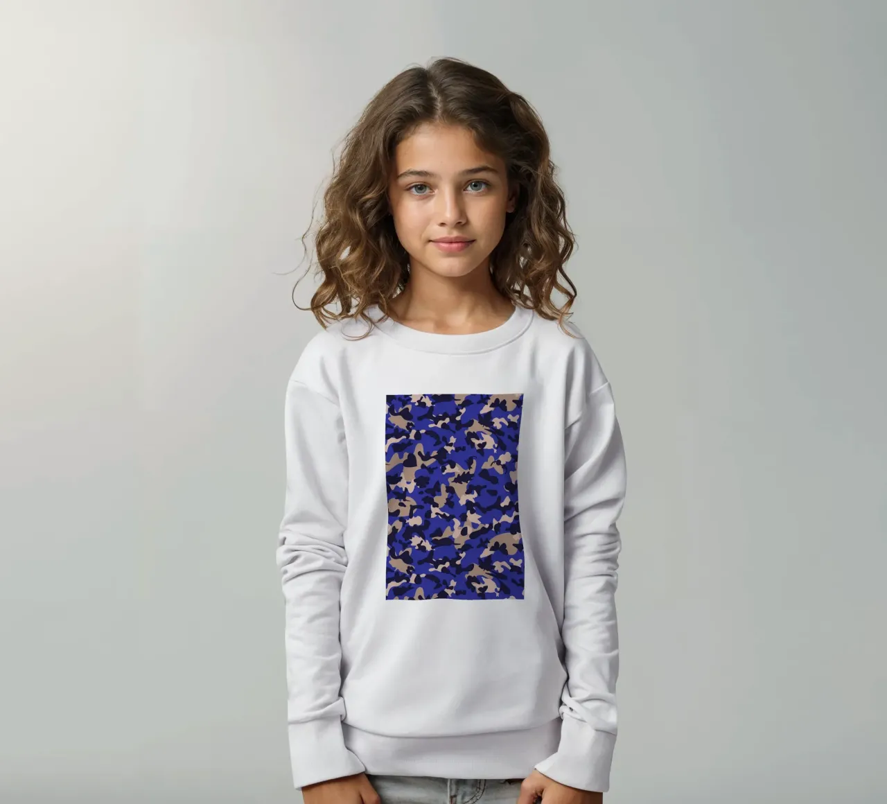 UN/HIDE - Camo Azraq sudadera para niño de Arthelps gGmbH