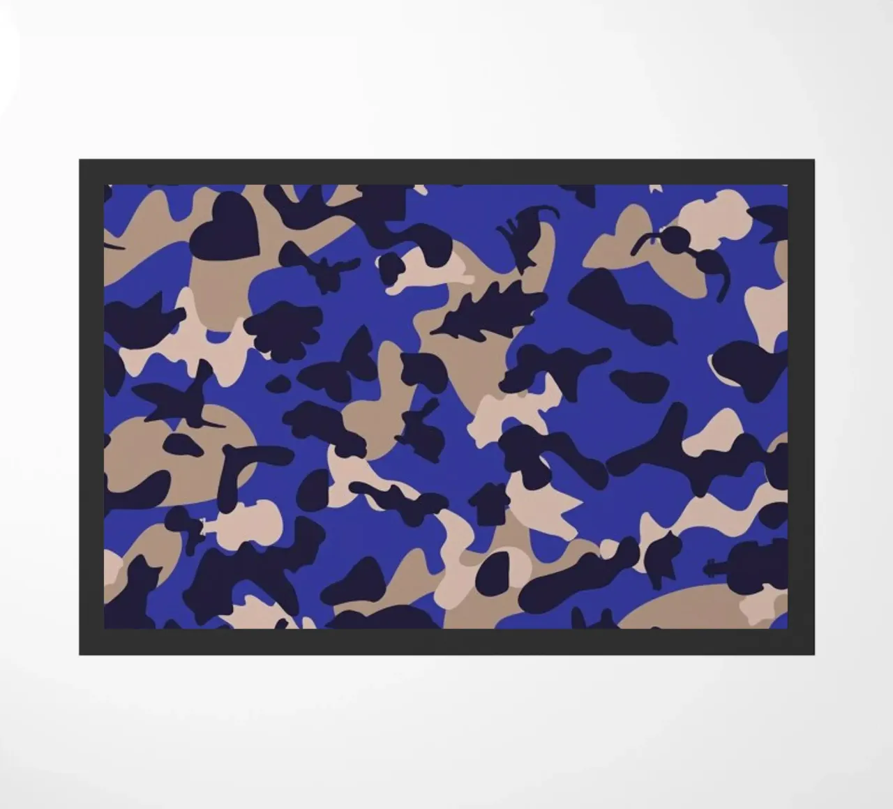 UN/HIDE - Camo Azraq Fußmatte von Arthelps gGmbH
