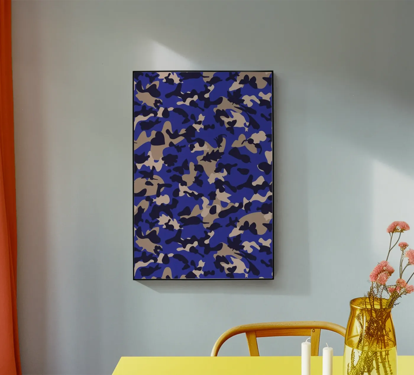 UN/HIDE - Camo Azraq Acryl-Glas von Arthelps gGmbH