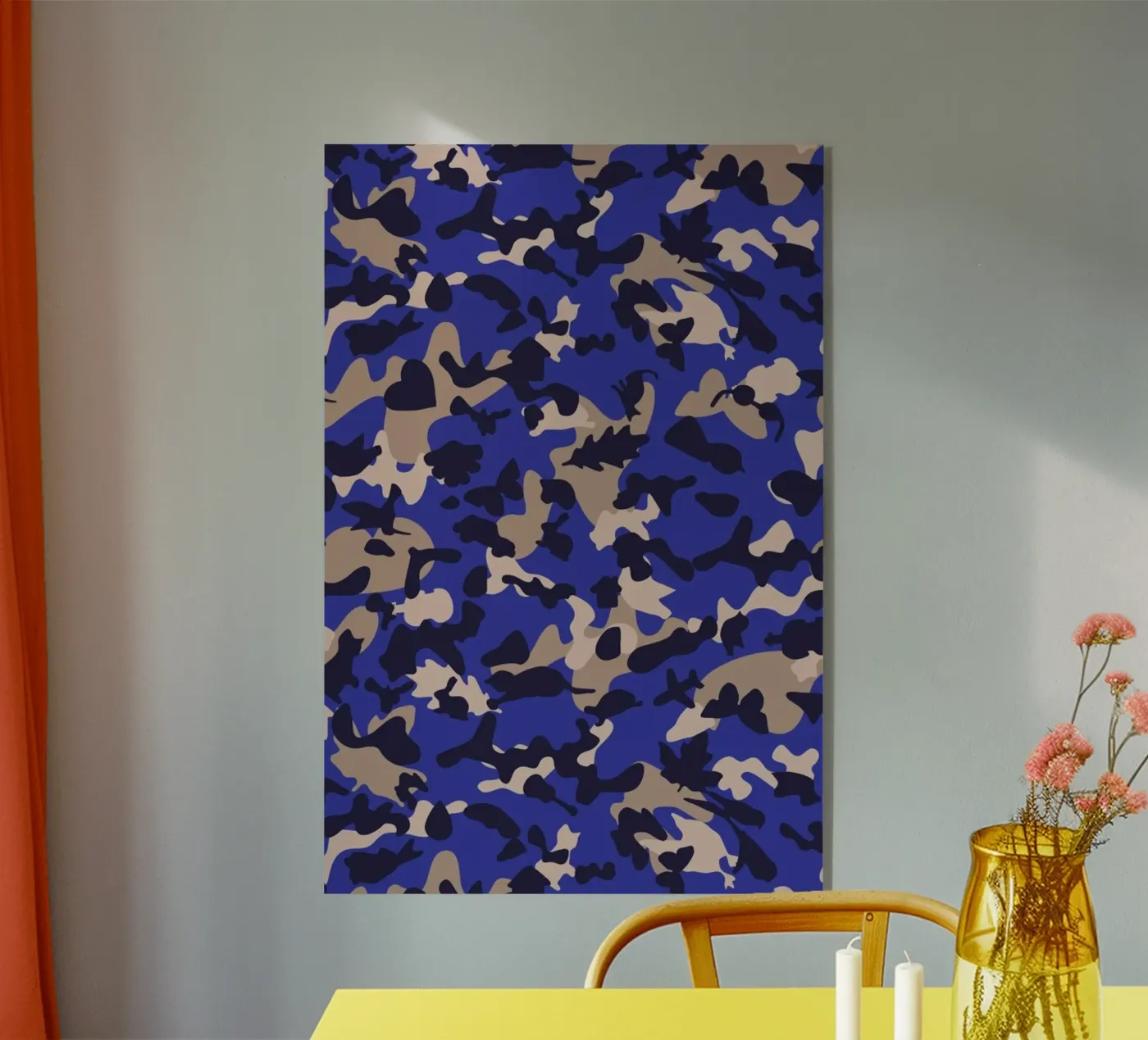 UN/HIDE - Camo Azraq Acryl-Glas von Arthelps gGmbH