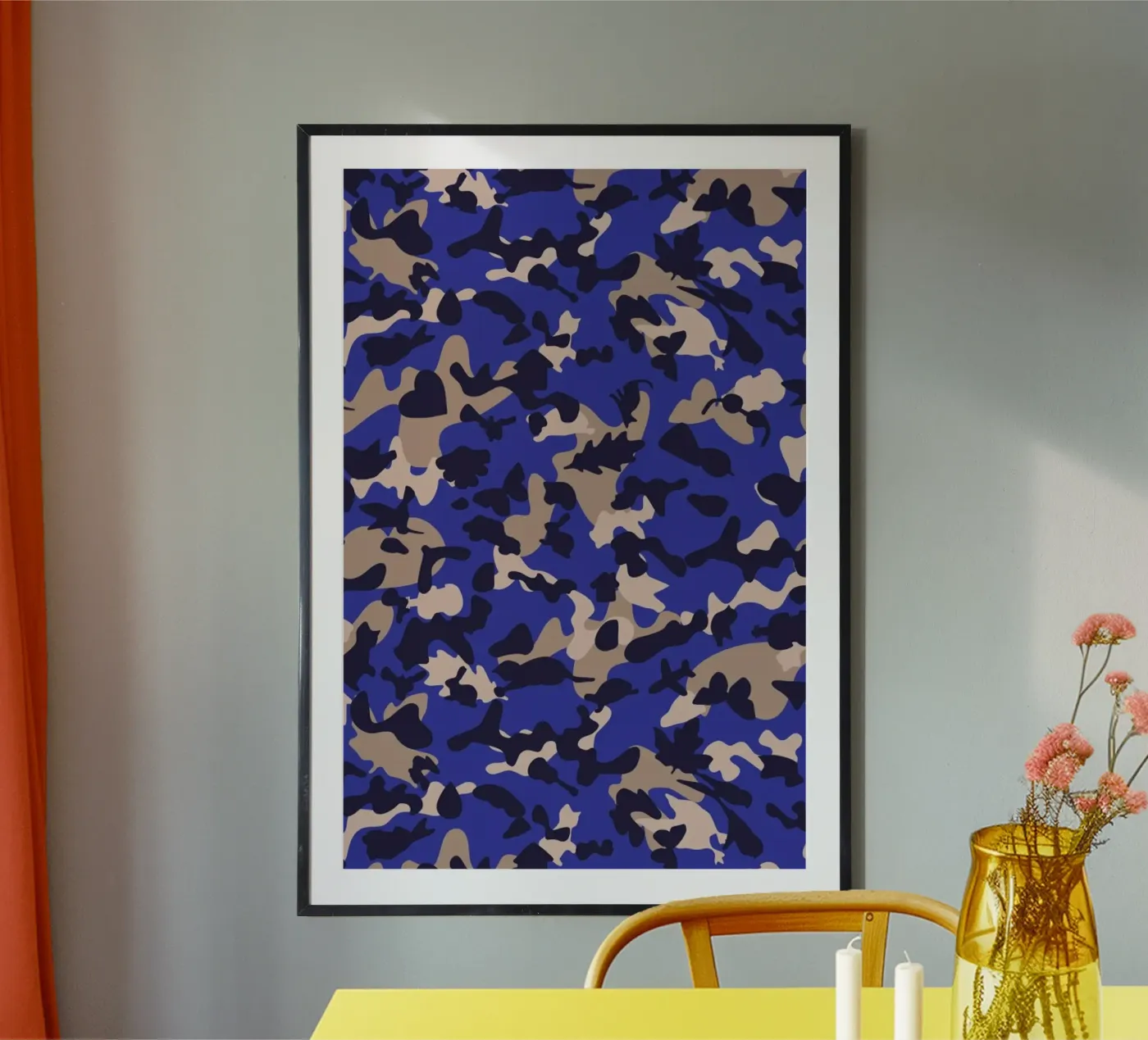 UN/HIDE - Camo Azraq poster da Arthelps gGmbH