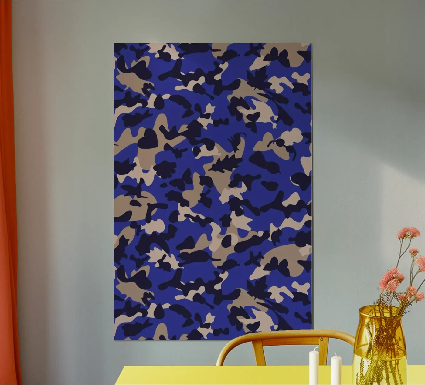 UN/HIDE - Camo Azraq poster da Arthelps gGmbH