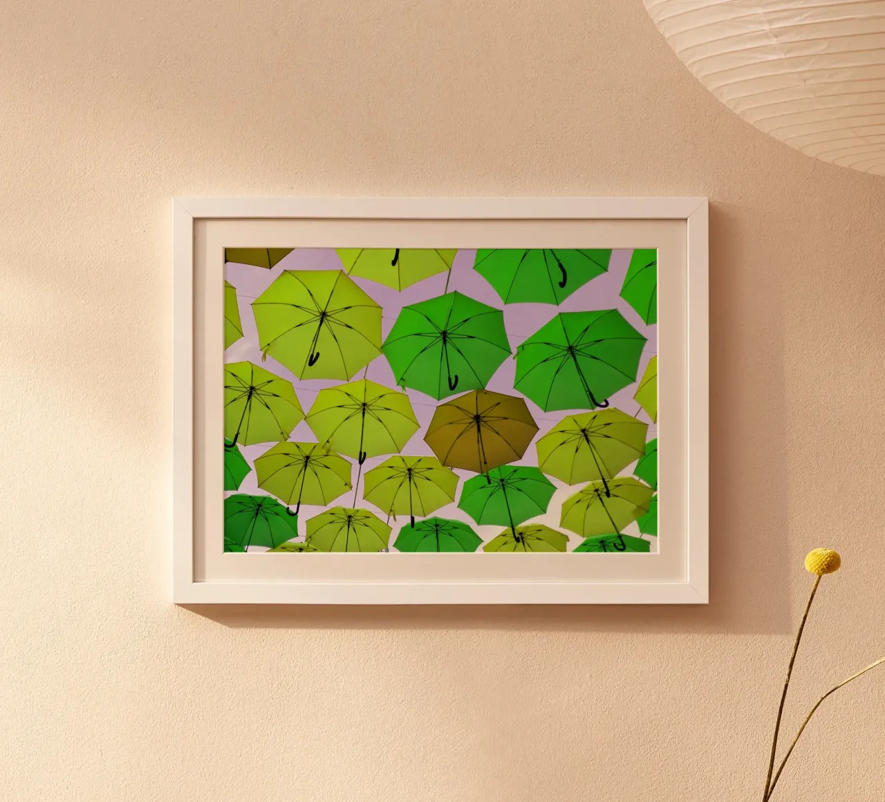 Ombrelli aperti poster da Massimo Frascogna