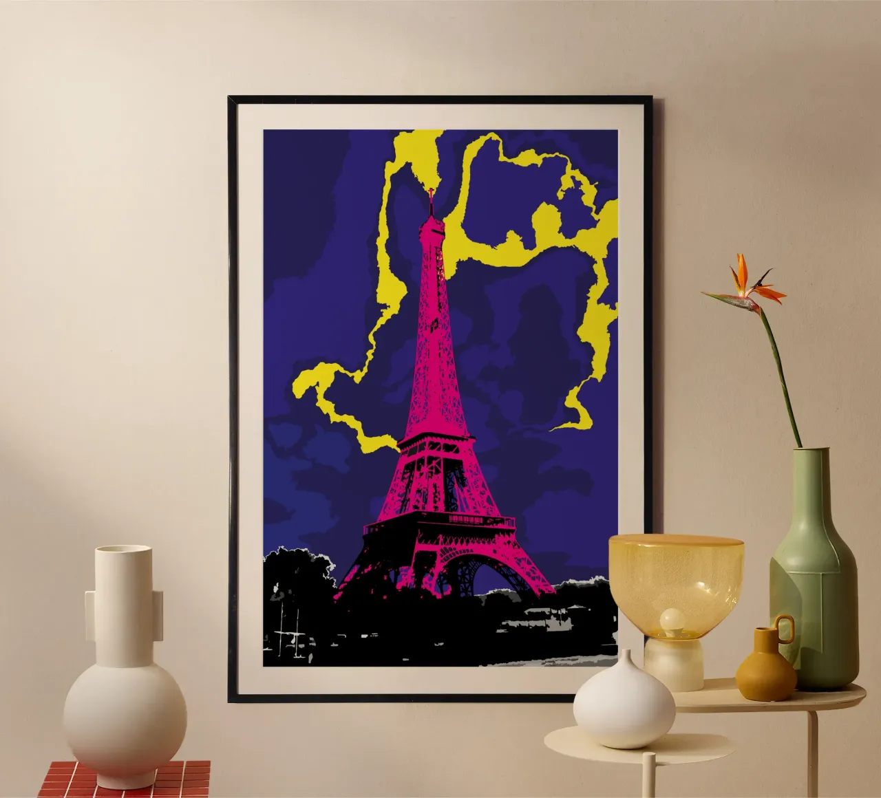 La Torre y el Rayo hahnemühle de Massimo Frascogna