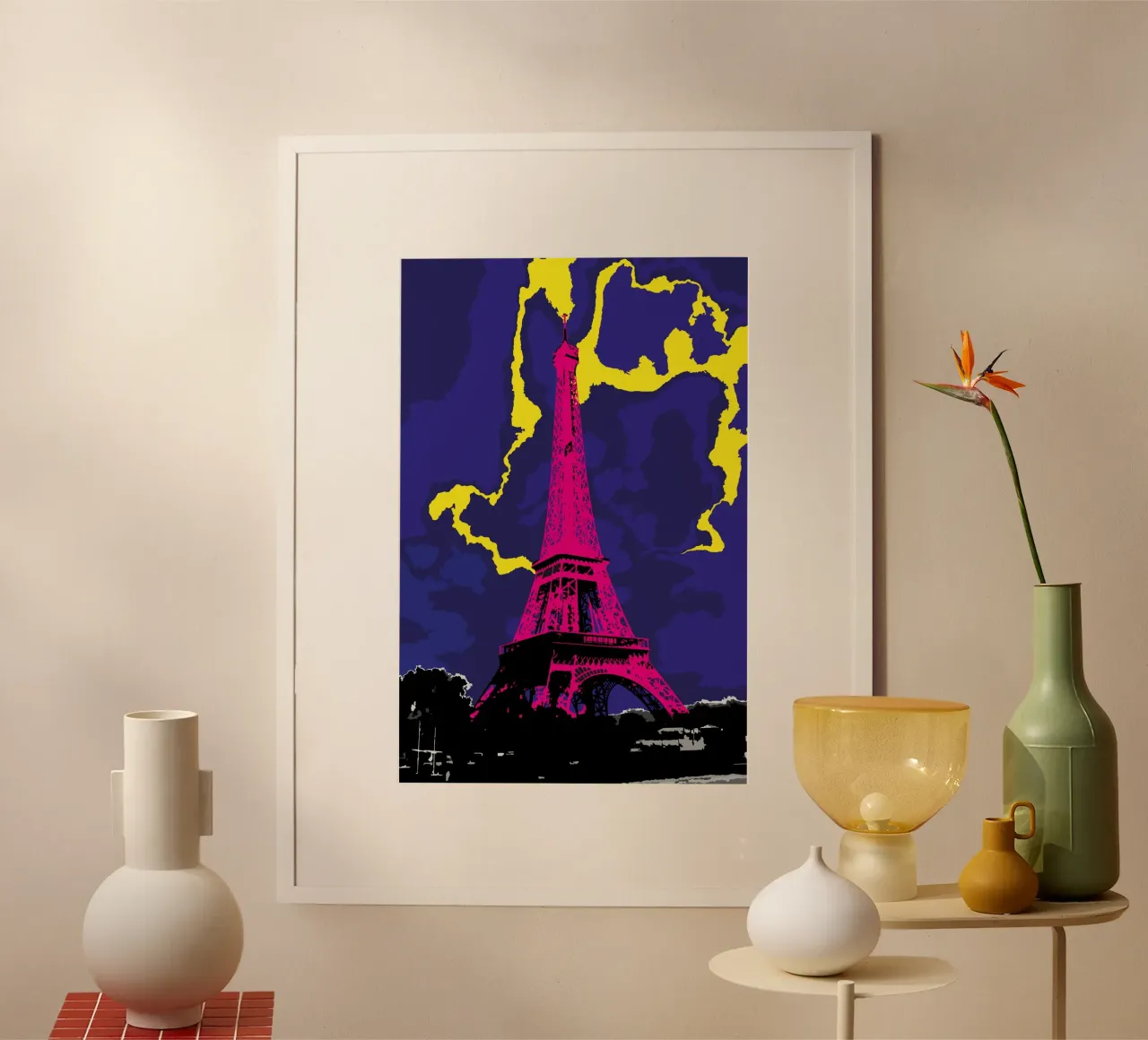 La Torre y el Rayo hahnemühle de Massimo Frascogna
