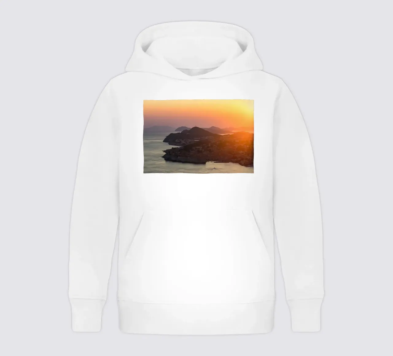 DUBROVNIK 05 kids hoodie by Tom Uhlenberg