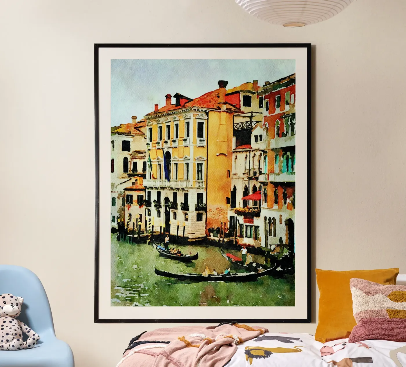 Venedig Poster von Massimo Frascogna
