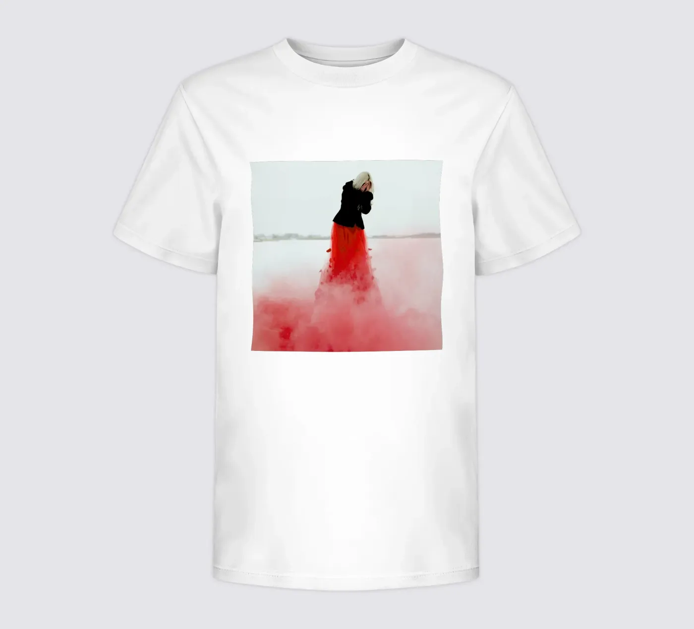 Burning kinder t-shirt van Jovana Rikalo