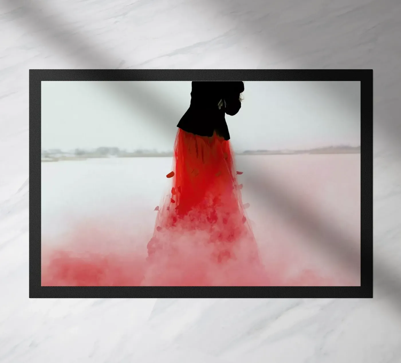 Burning deurmat van Jovana Rikalo