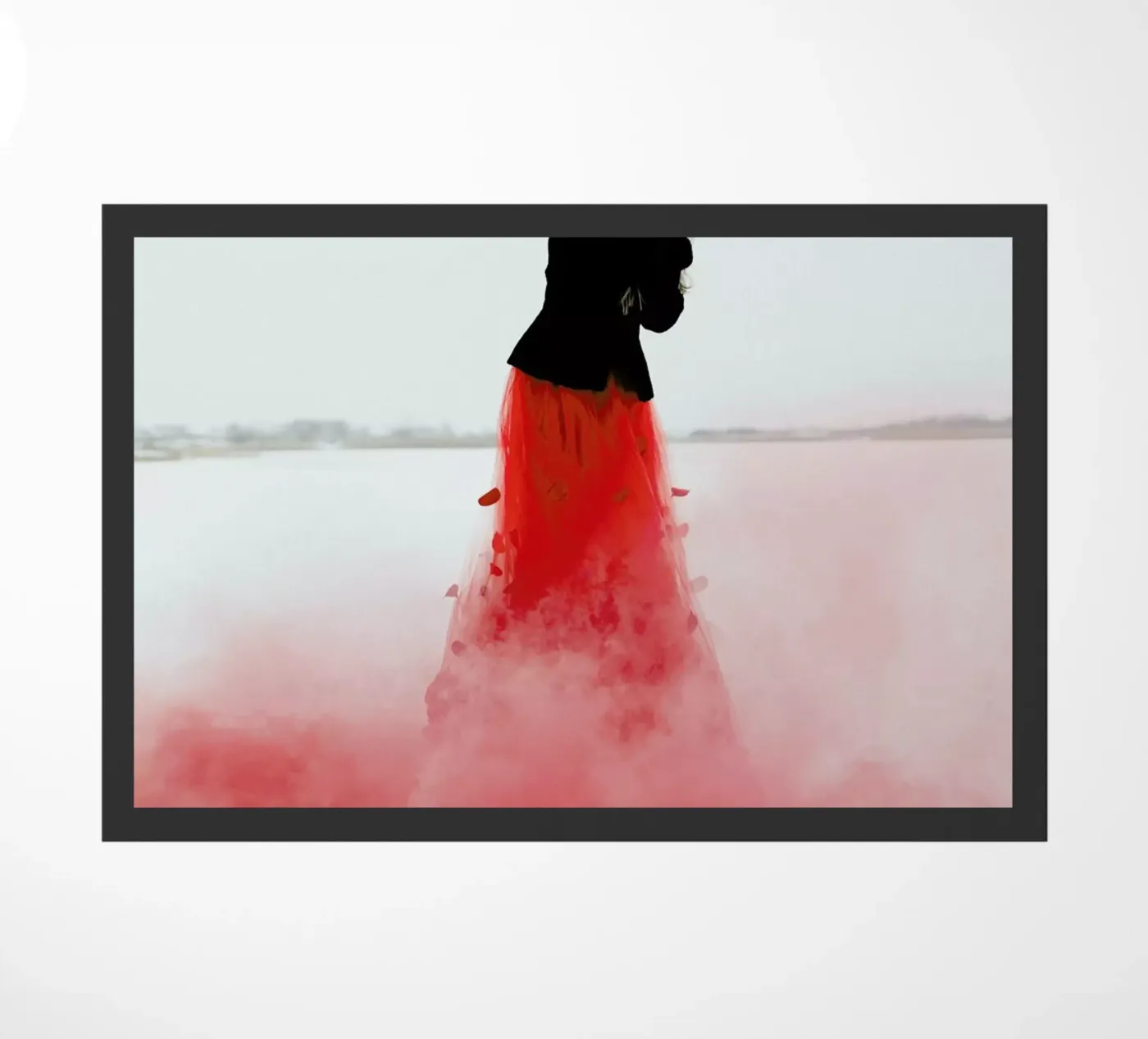 Burning Fußmatte von Jovana Rikalo