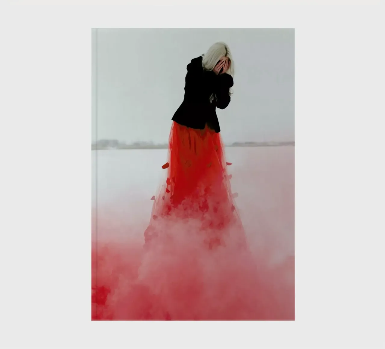 Burning notebook by Jovana Rikalo