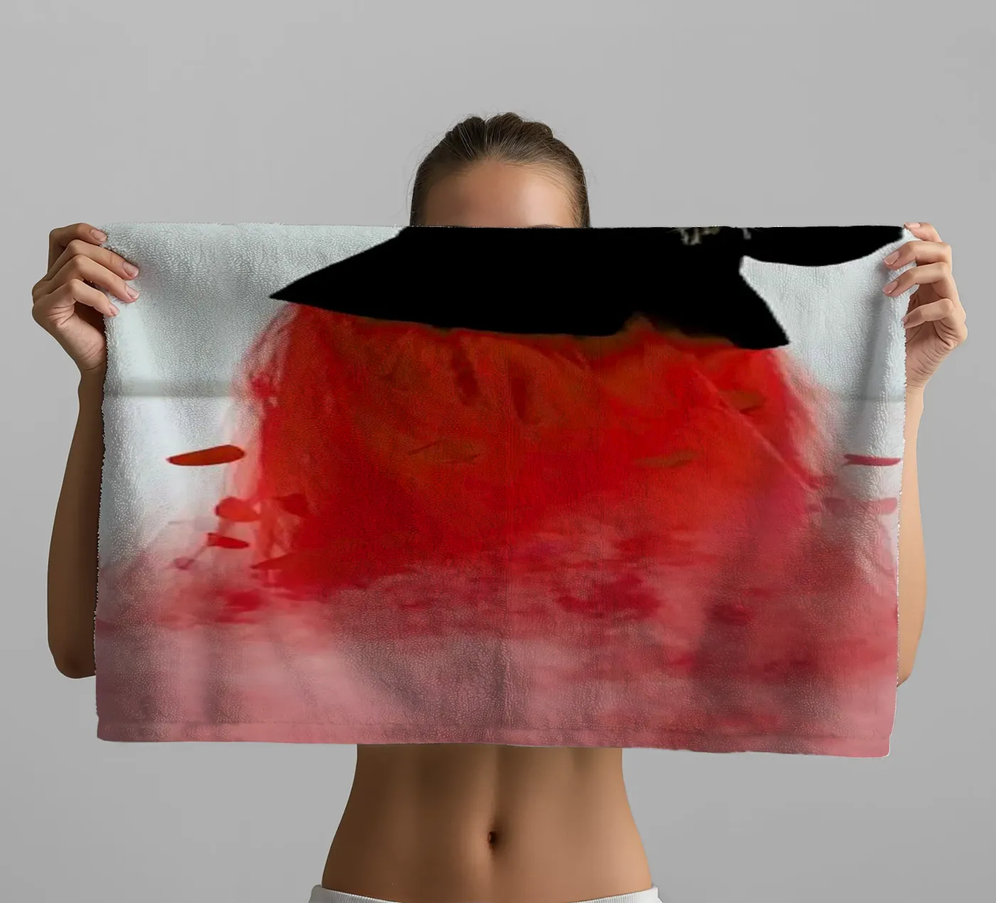 Burning badhanddoek van Jovana Rikalo