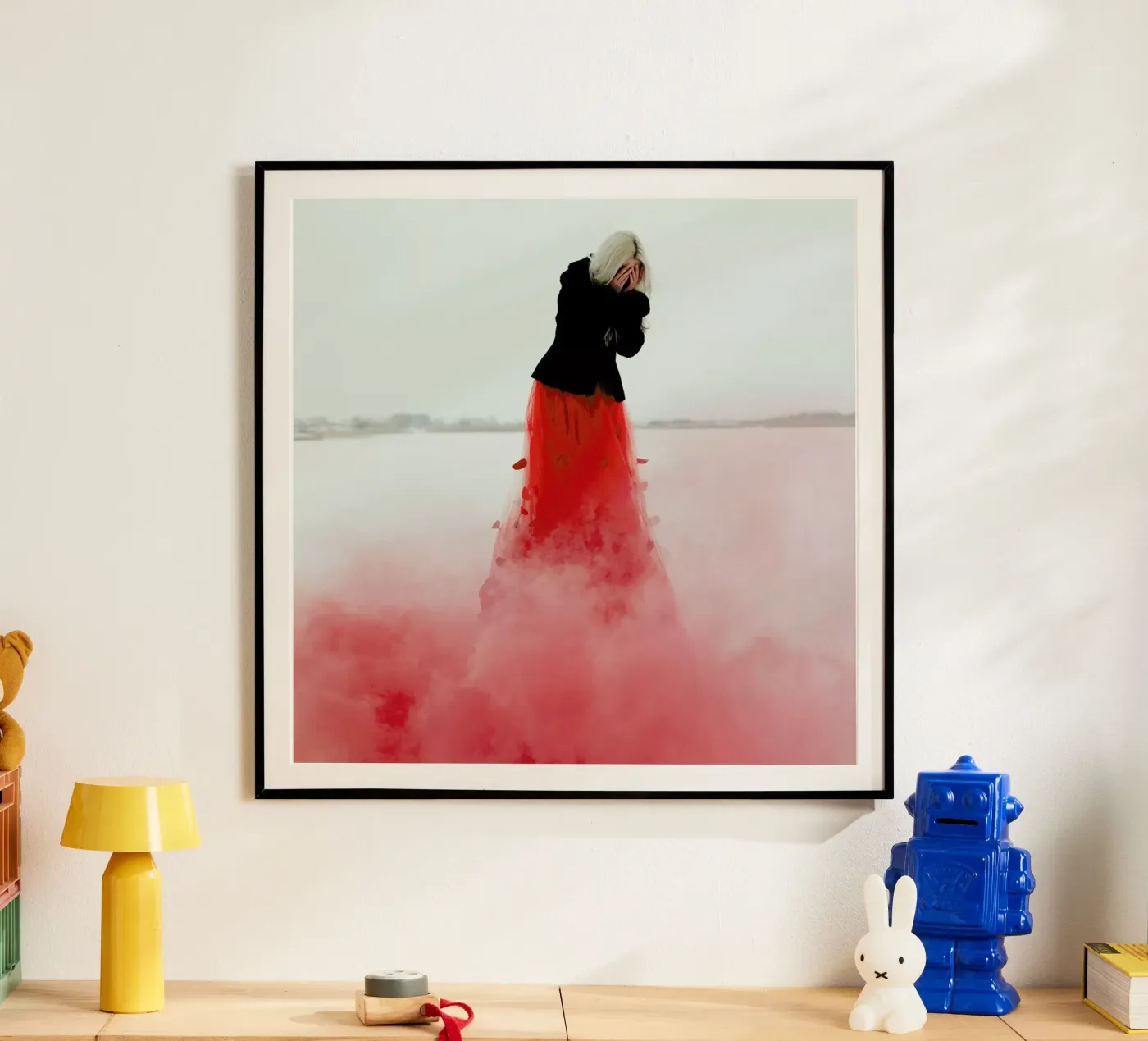 Burning poster van Jovana Rikalo