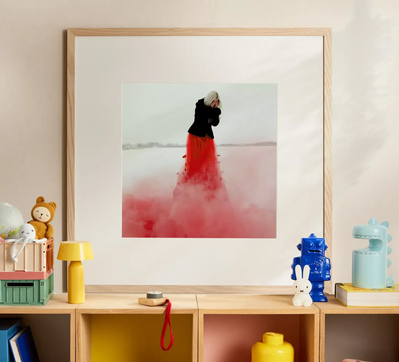 Burning poster van Jovana Rikalo