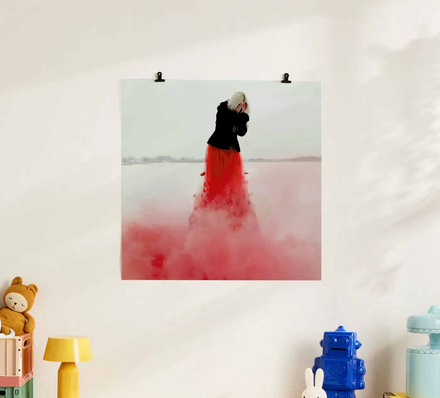 Burning Poster von Jovana Rikalo