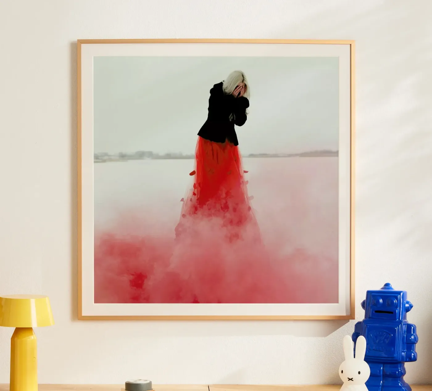 Burning Poster von Jovana Rikalo