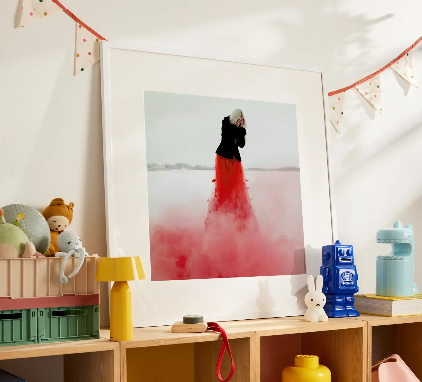 Burning poster van Jovana Rikalo