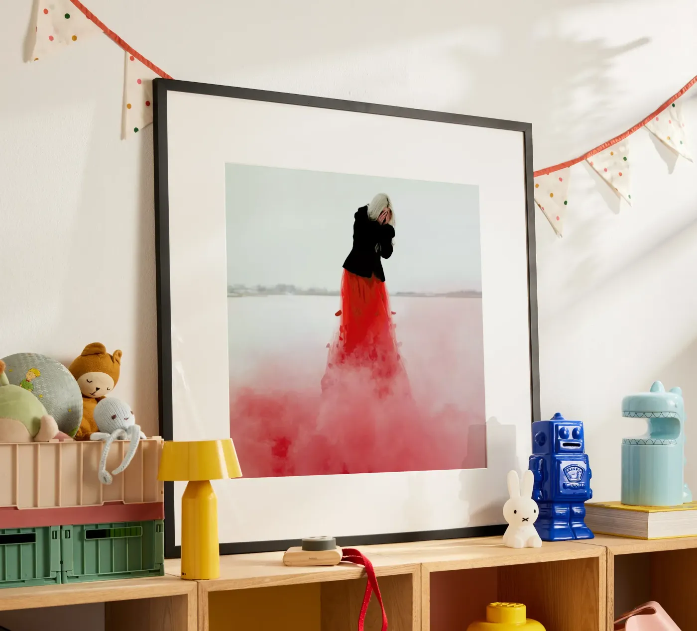 Burning Poster von Jovana Rikalo