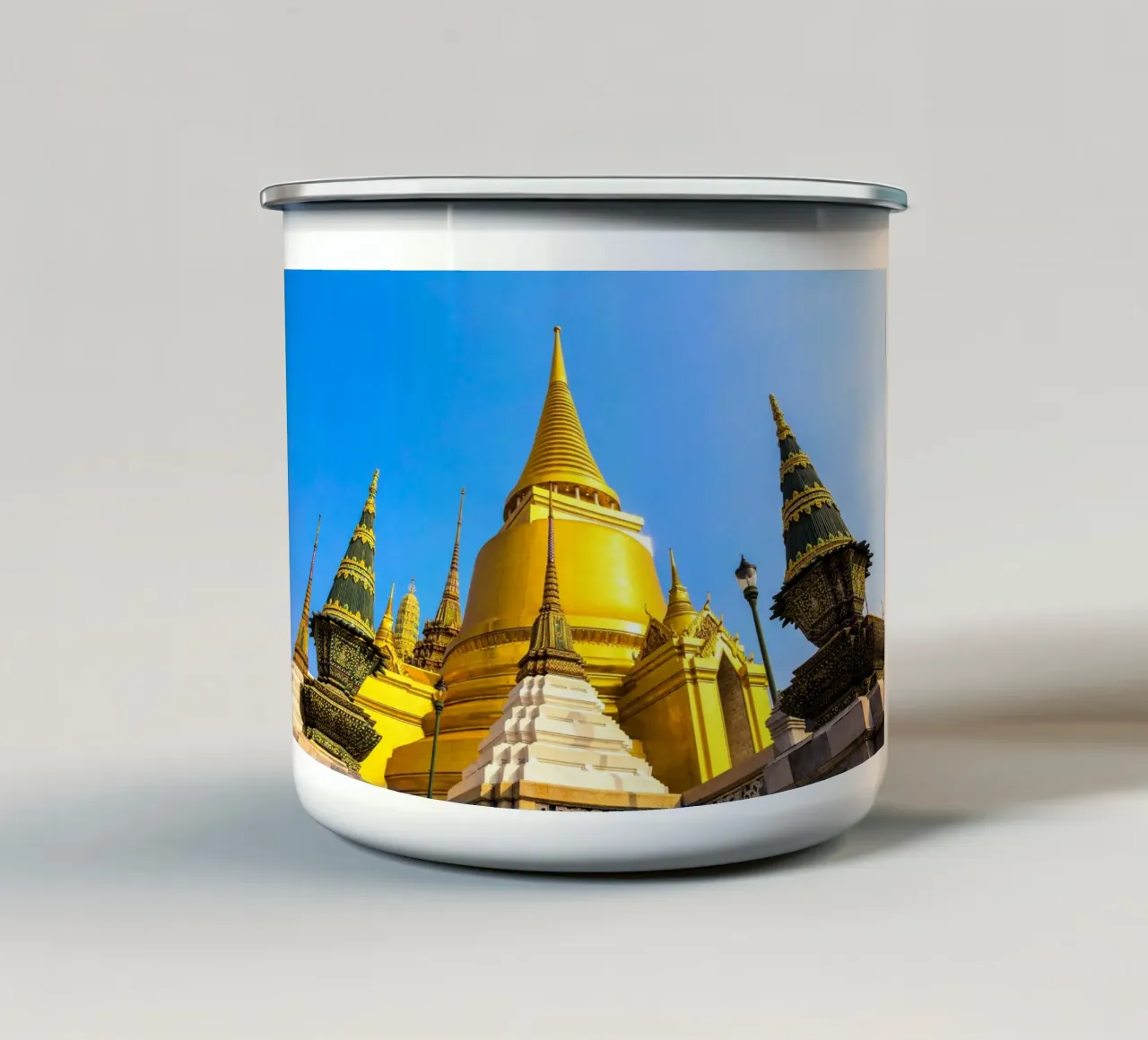 BANGKOK 02 tazza in smalto da Tom Uhlenberg