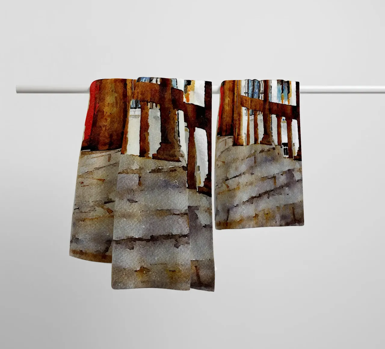 Venice towel by Massimo Frascogna