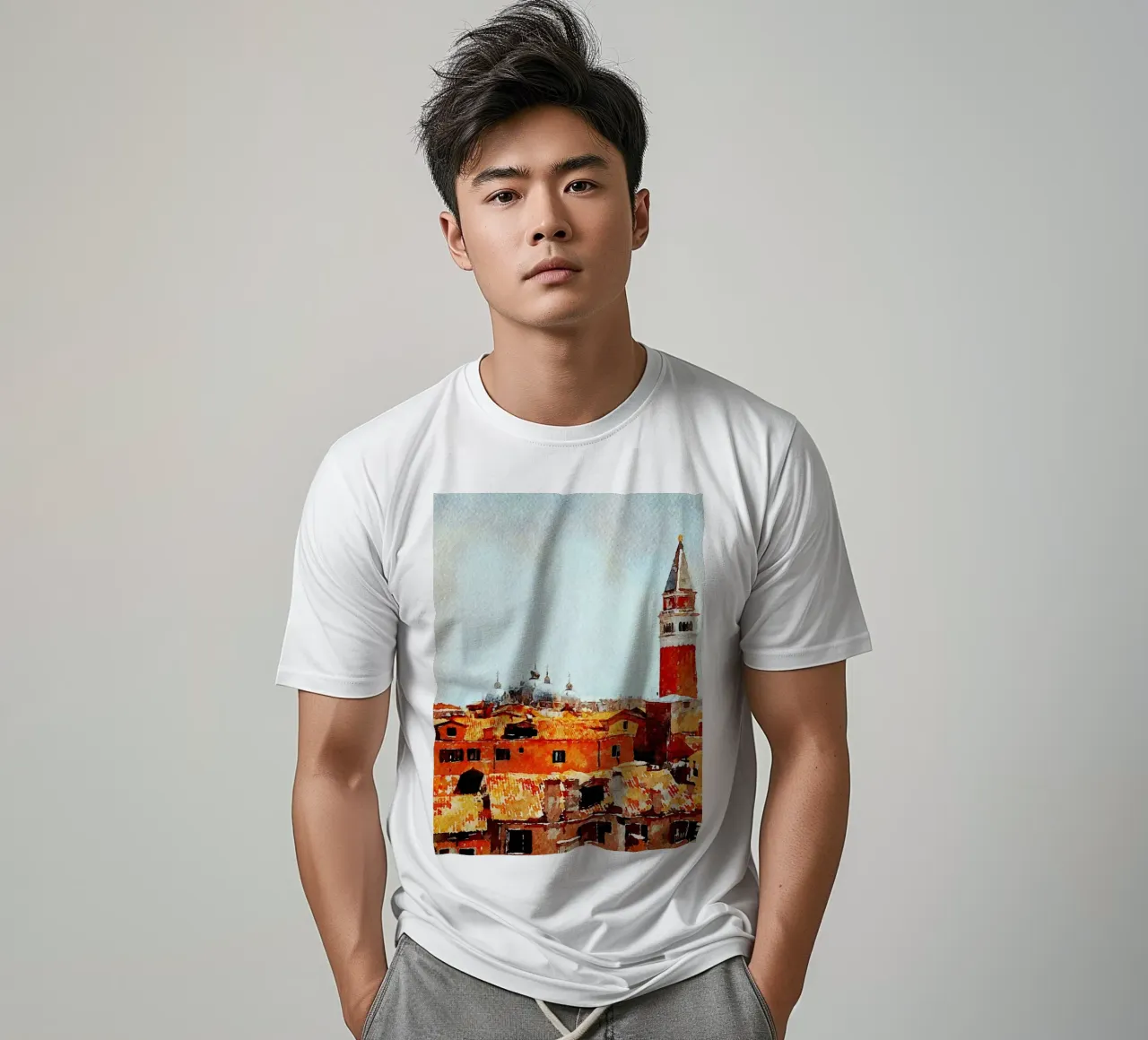 Venedig T-Shirt von Massimo Frascogna