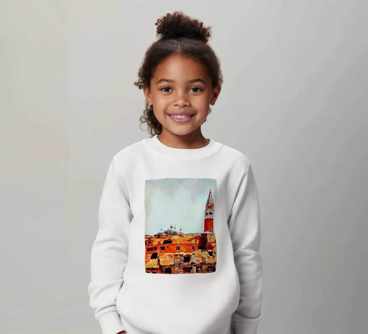 Venice kids sweatshirt by Massimo Frascogna
