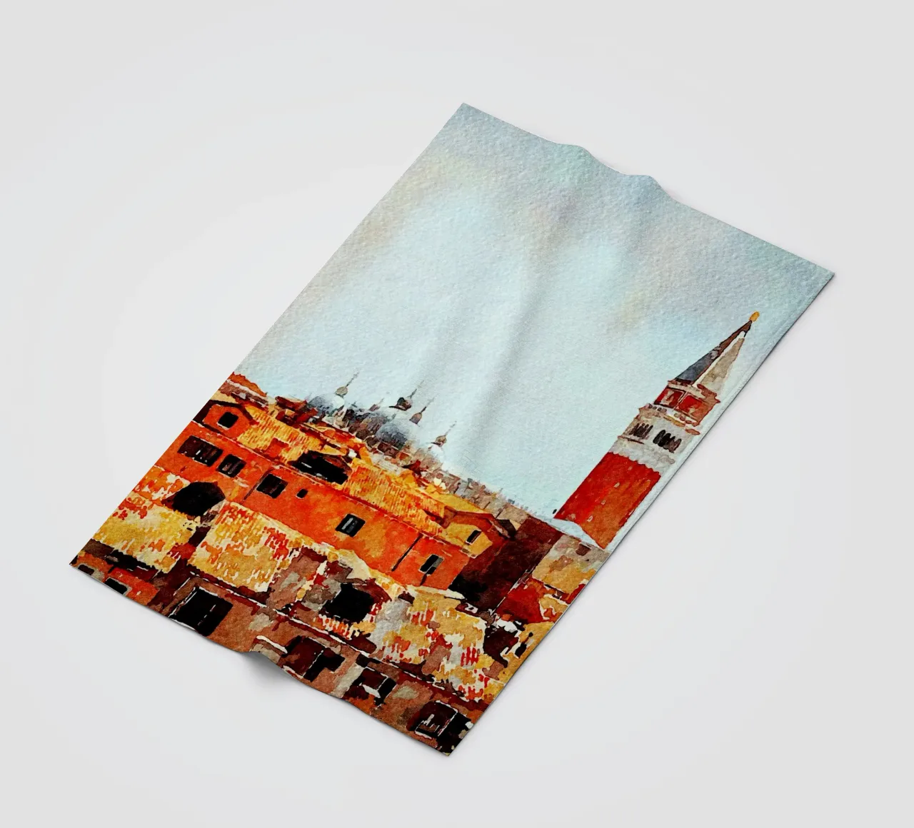 Venice fleece blanket by Massimo Frascogna