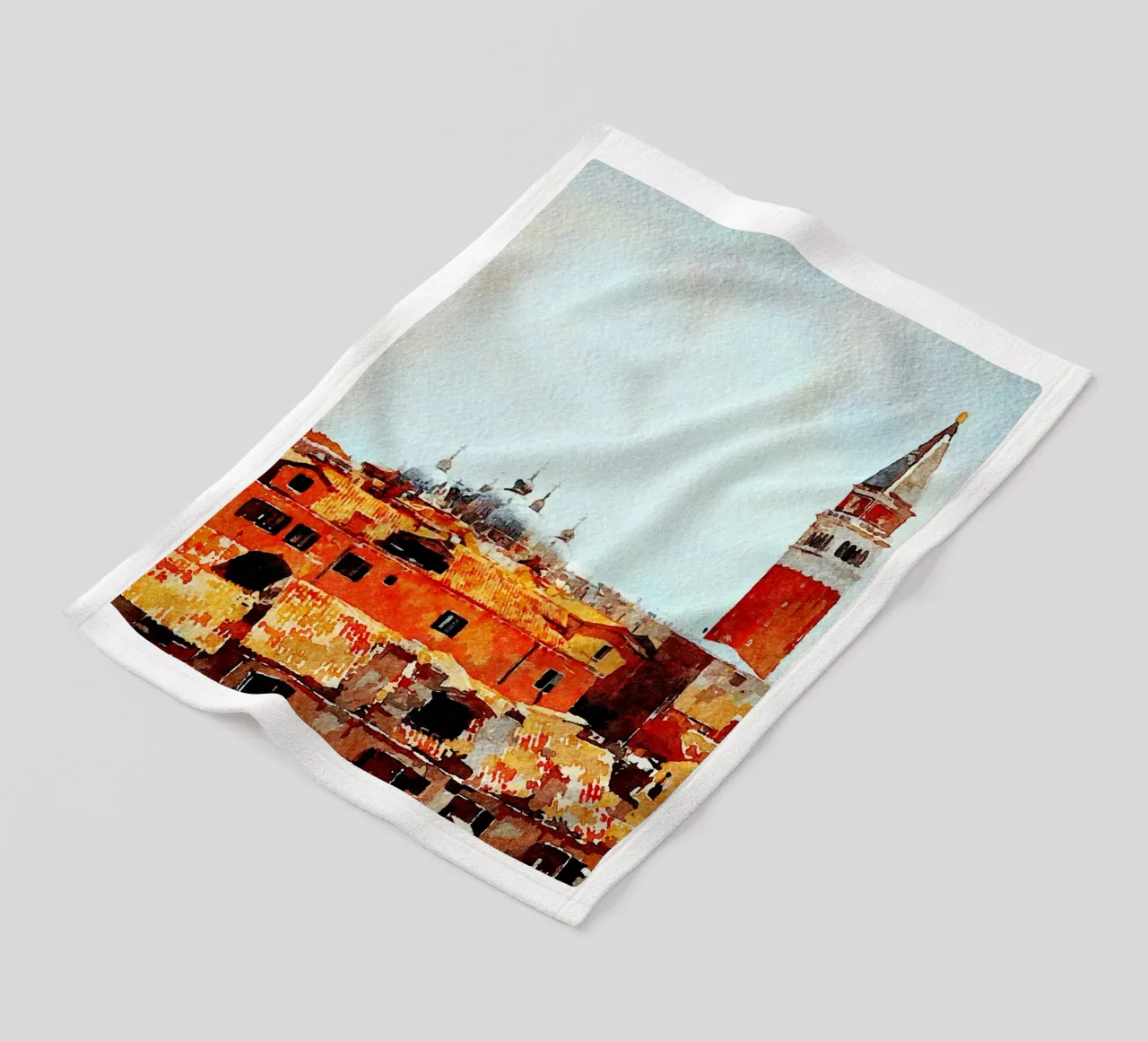 Venice fleece blanket by Massimo Frascogna