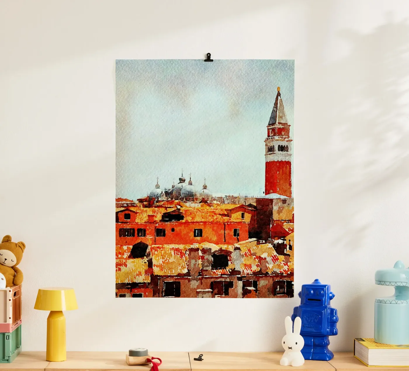 Venice poster by Massimo Frascogna