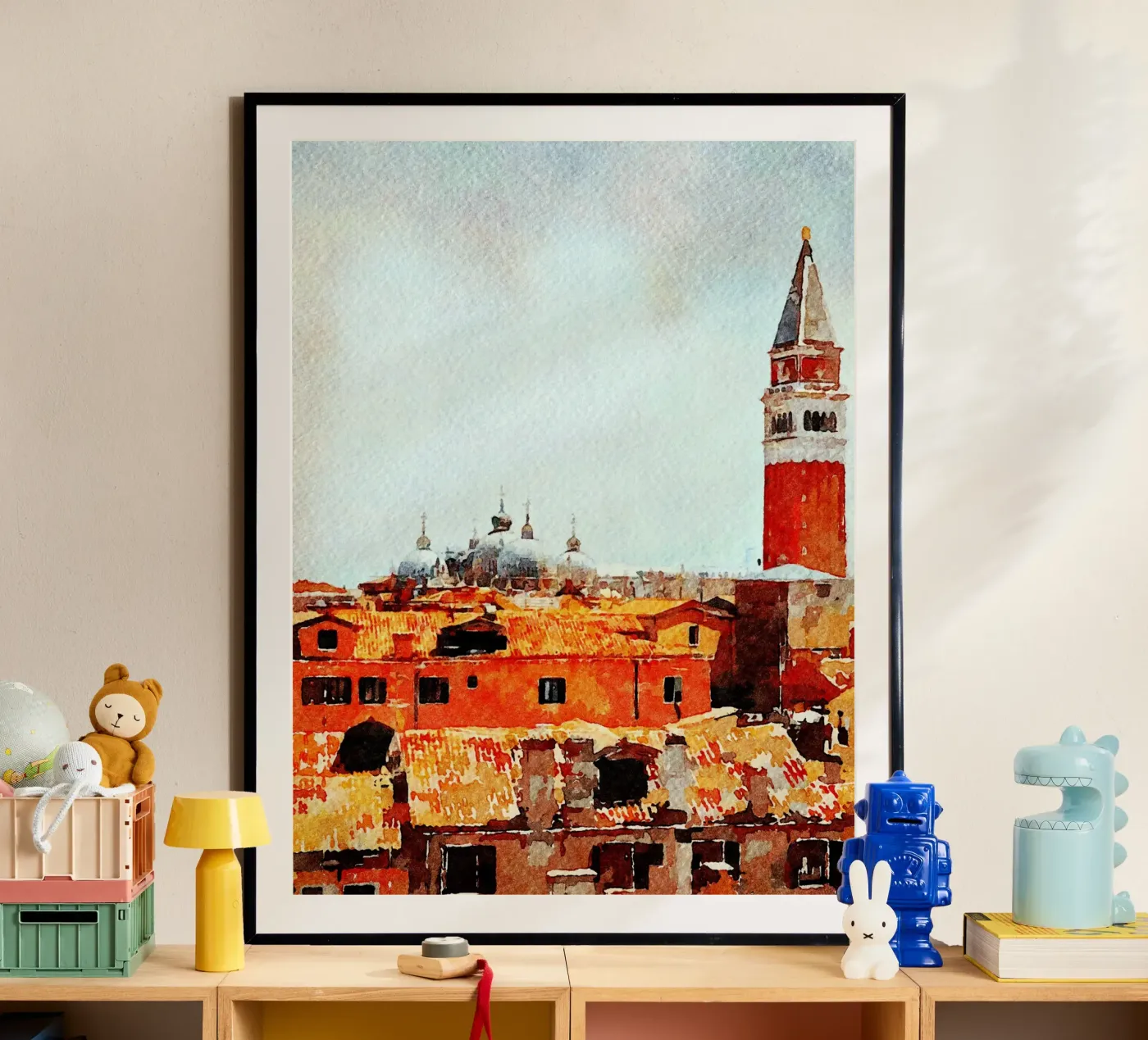 Venice poster by Massimo Frascogna