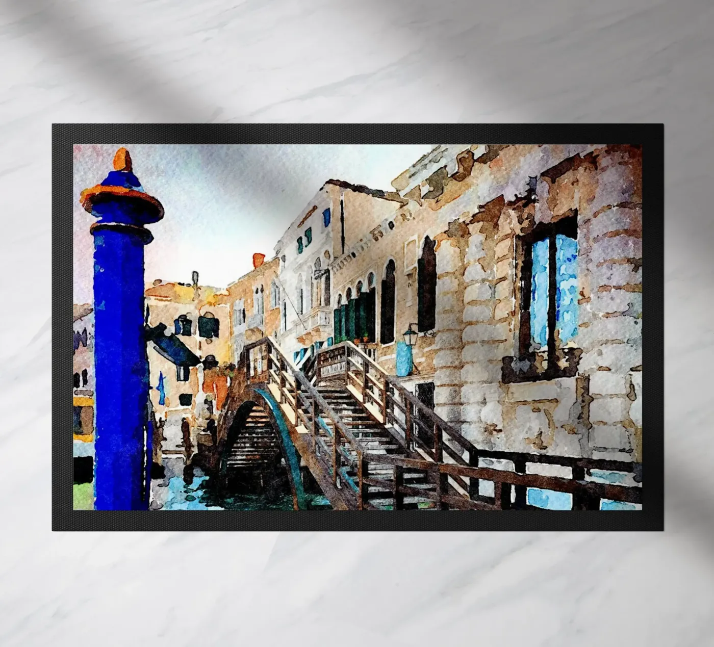 Venice doormat by Massimo Frascogna