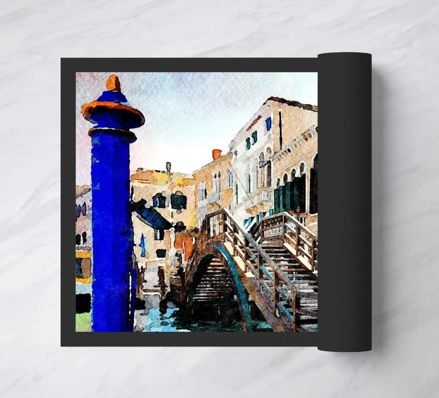 Venice doormat by Massimo Frascogna