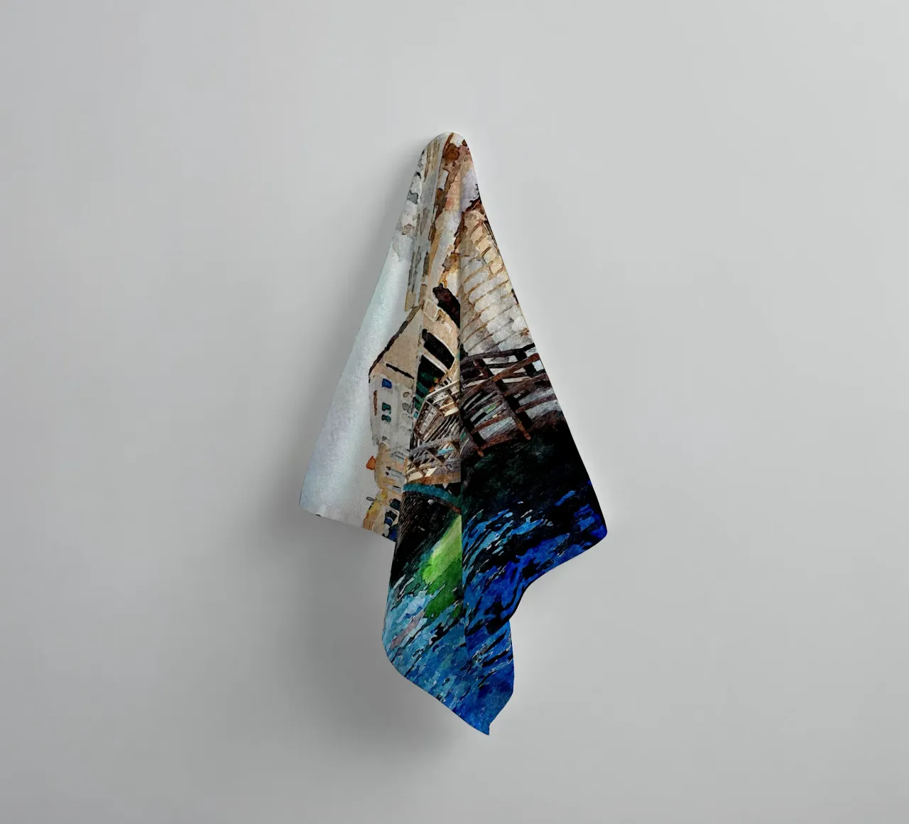 Venice towel by Massimo Frascogna