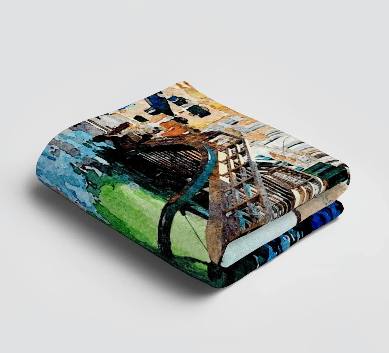 Venice towel by Massimo Frascogna