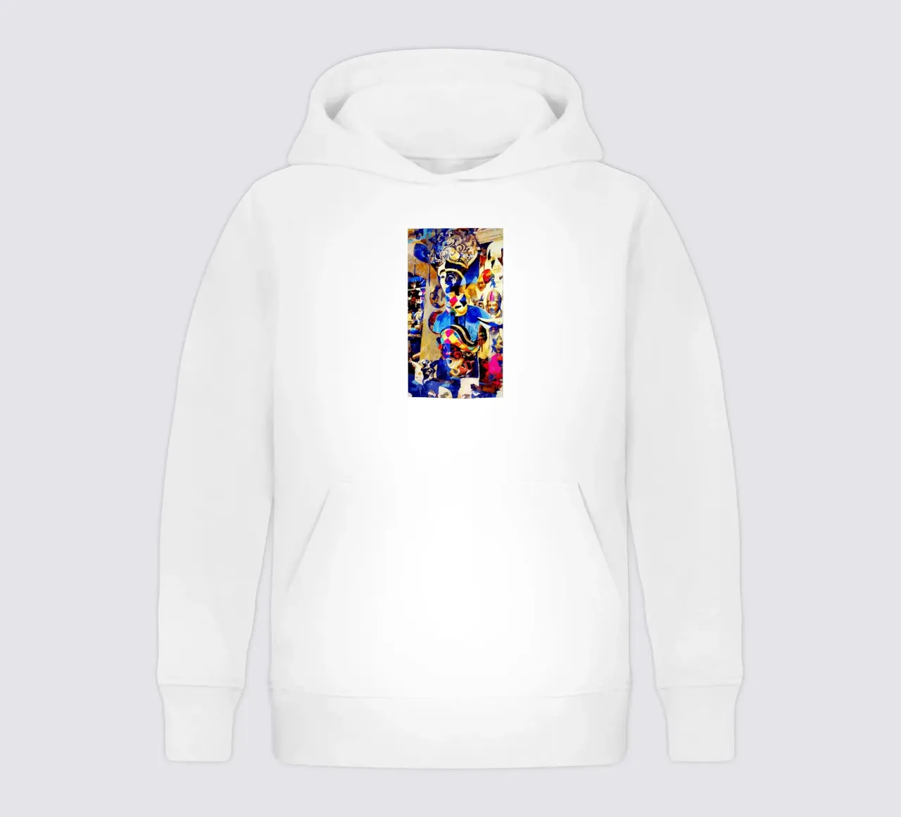 Masks kids hoodie by Massimo Frascogna