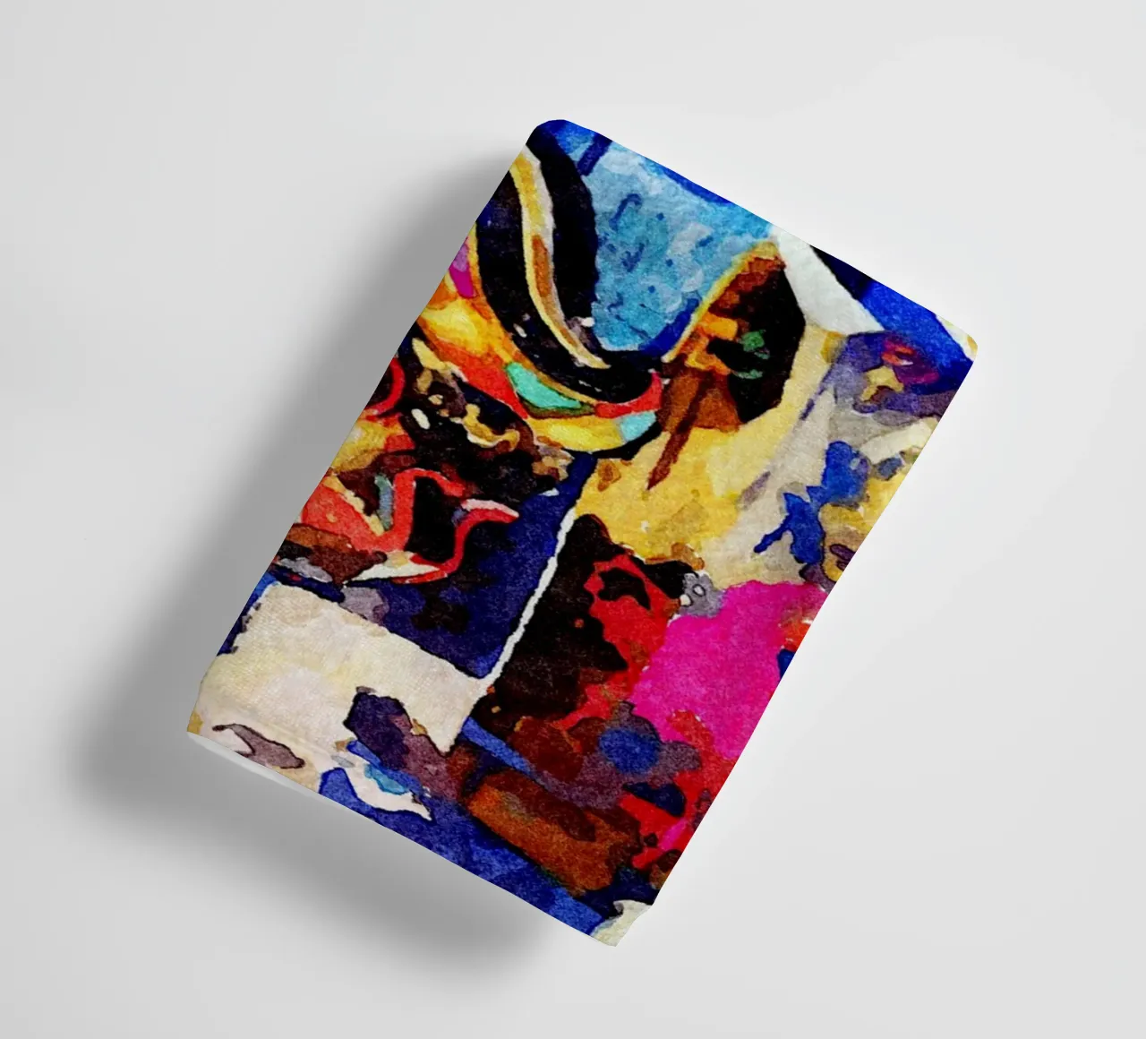 Masks towel by Massimo Frascogna