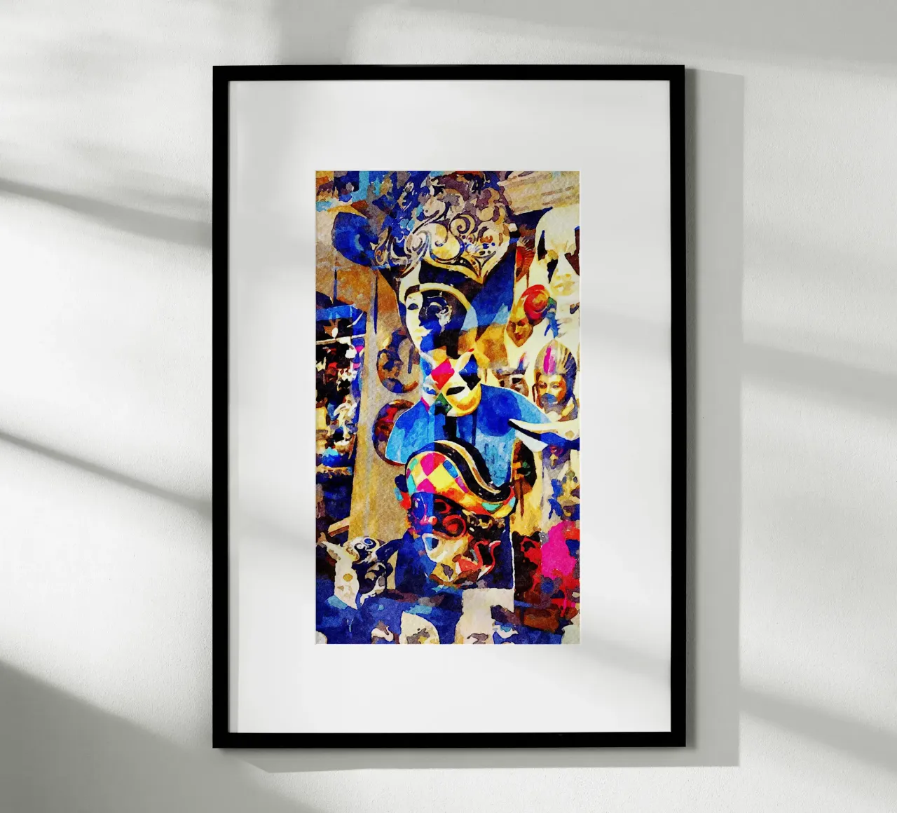 Maschere poster da Massimo Frascogna