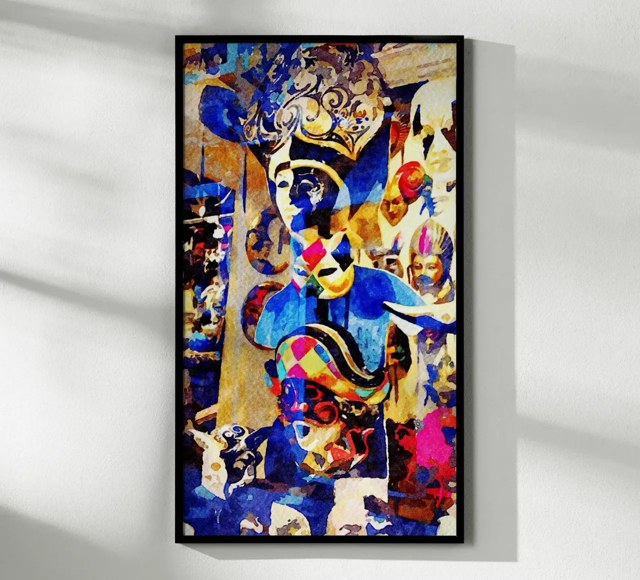 Maschere poster da Massimo Frascogna