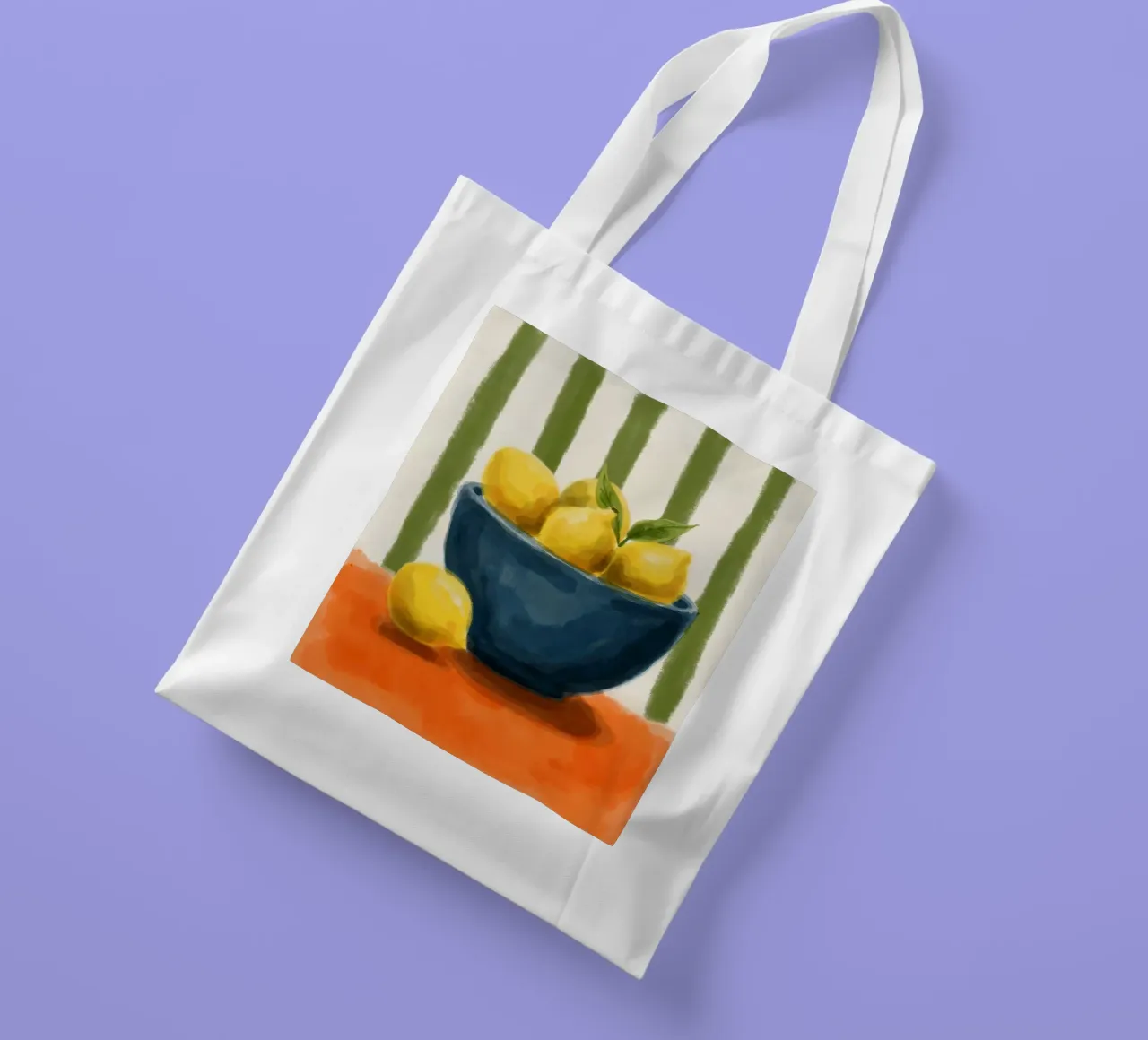 Sun-Kissed Still Life borsa in juta da Indigo Rain