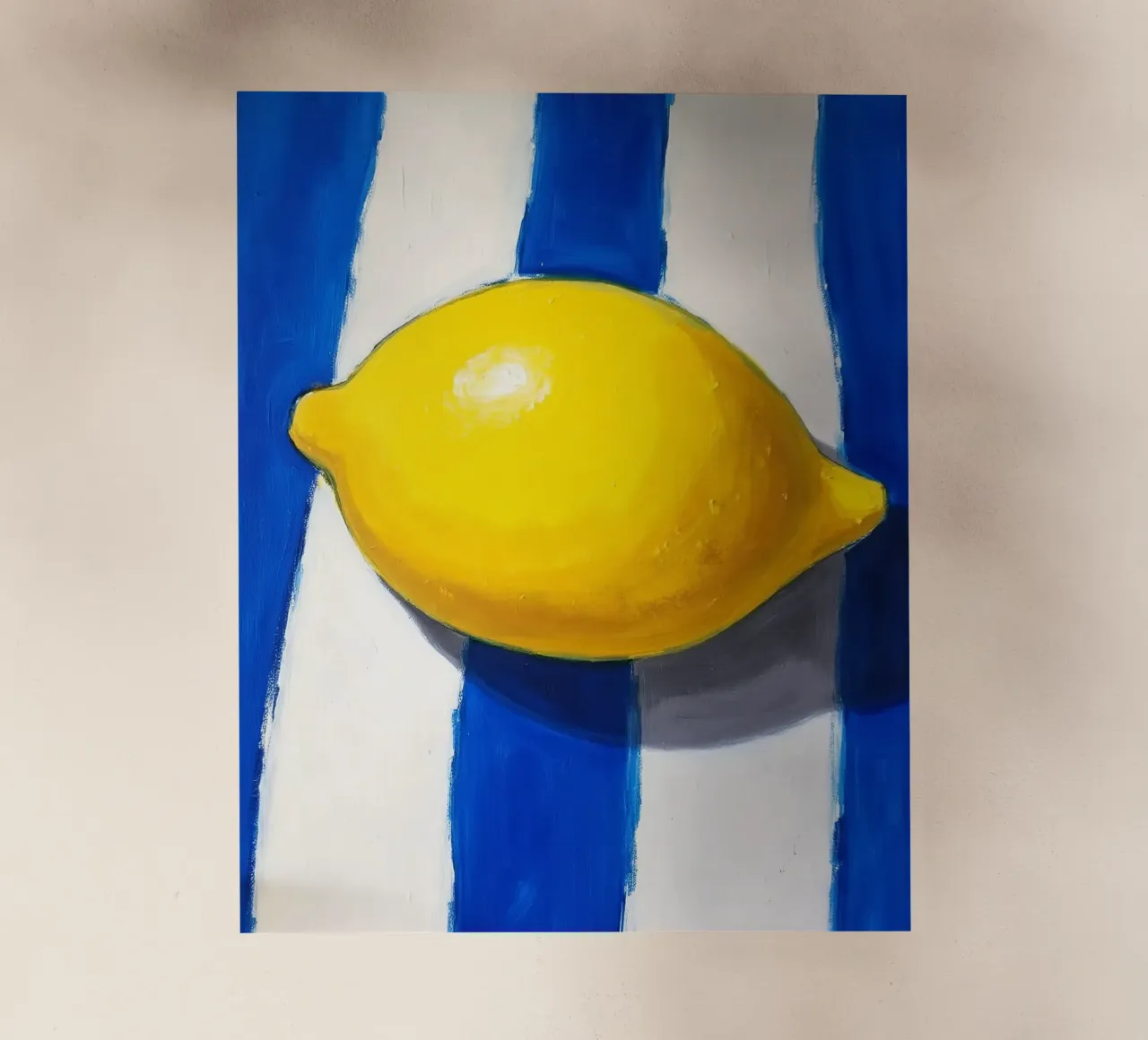 Lemon & Stripes pellicola backlit da Indigo Rain