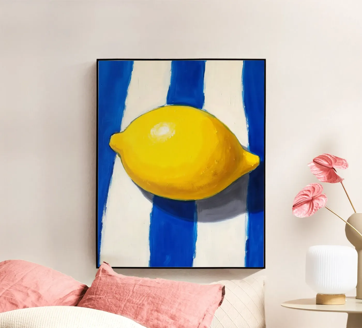 Lemon & Stripes plexiglass da Indigo Rain