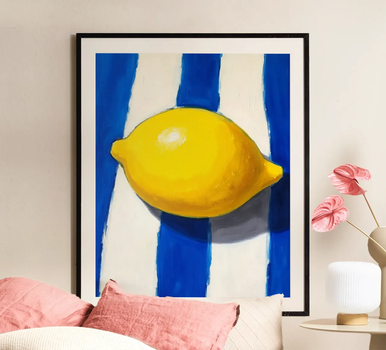 Lemon & Stripes carta hahnemühle da Indigo Rain