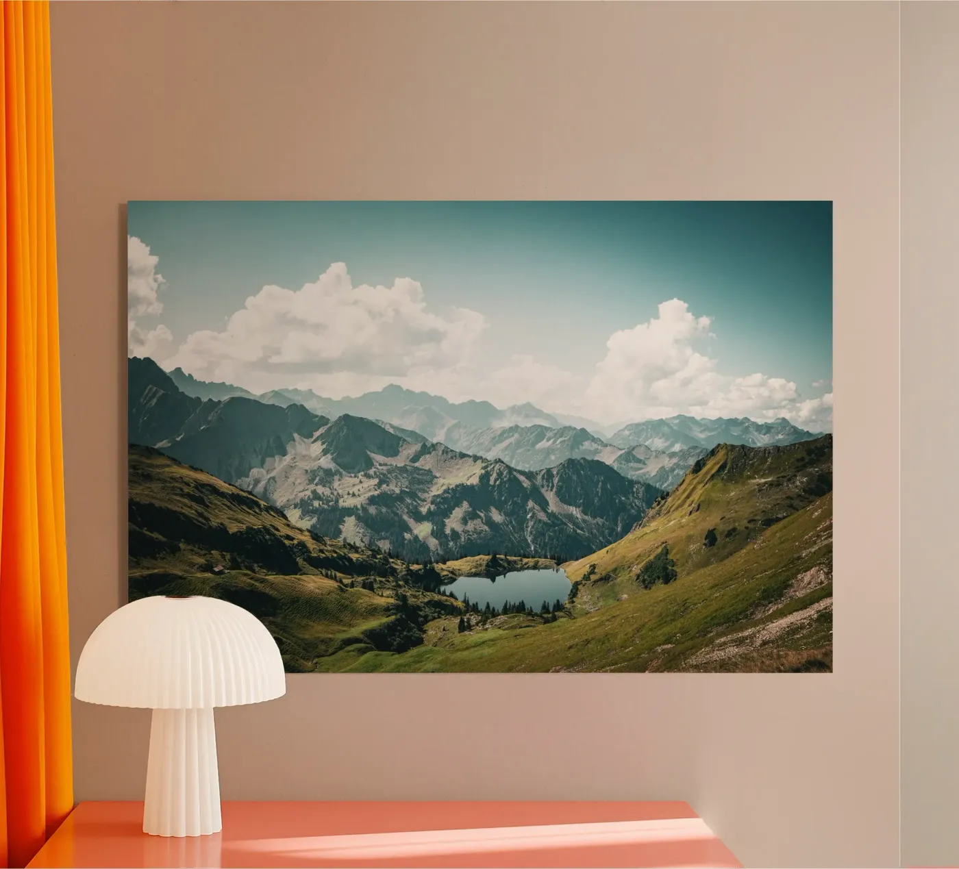 Bergsee Allgäu plexiglass da Flo Klein Gallery