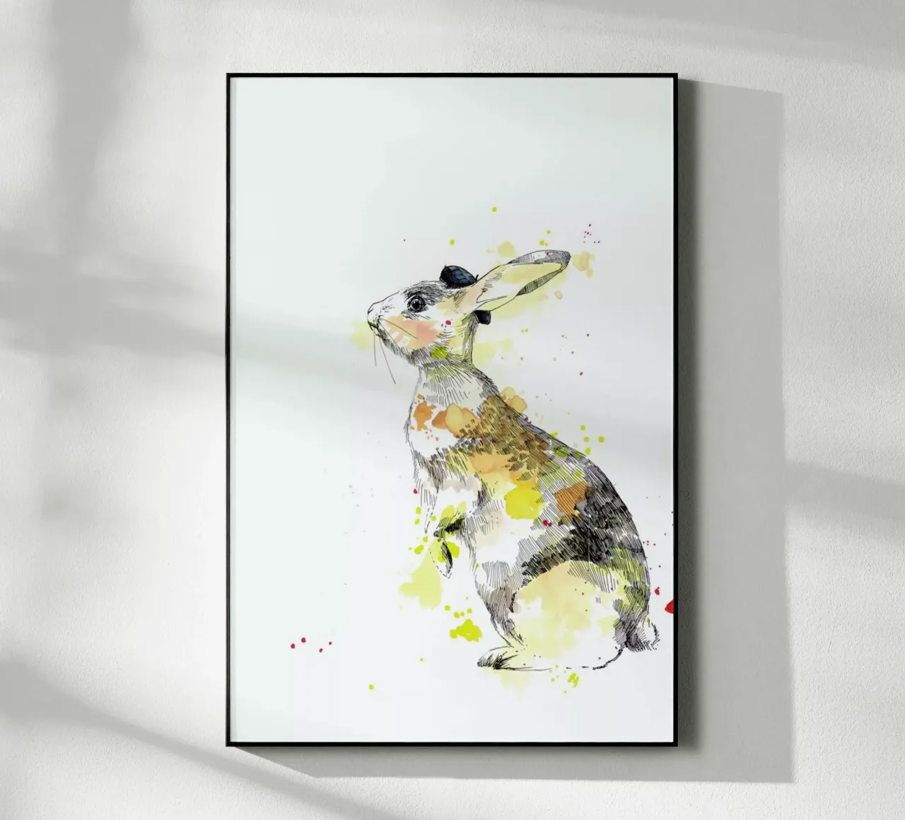 Häschen plexiglass da WALLstories