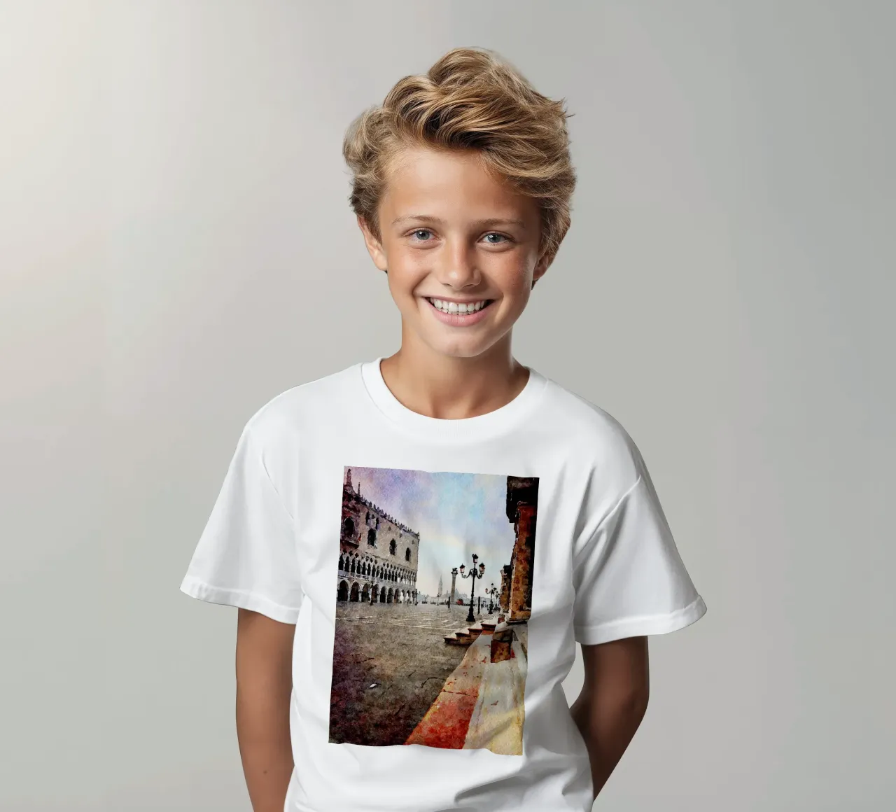 Venezia t-shirt bambini da Massimo Frascogna
