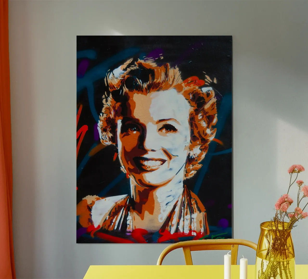 Marilyn poster by Flo Klein