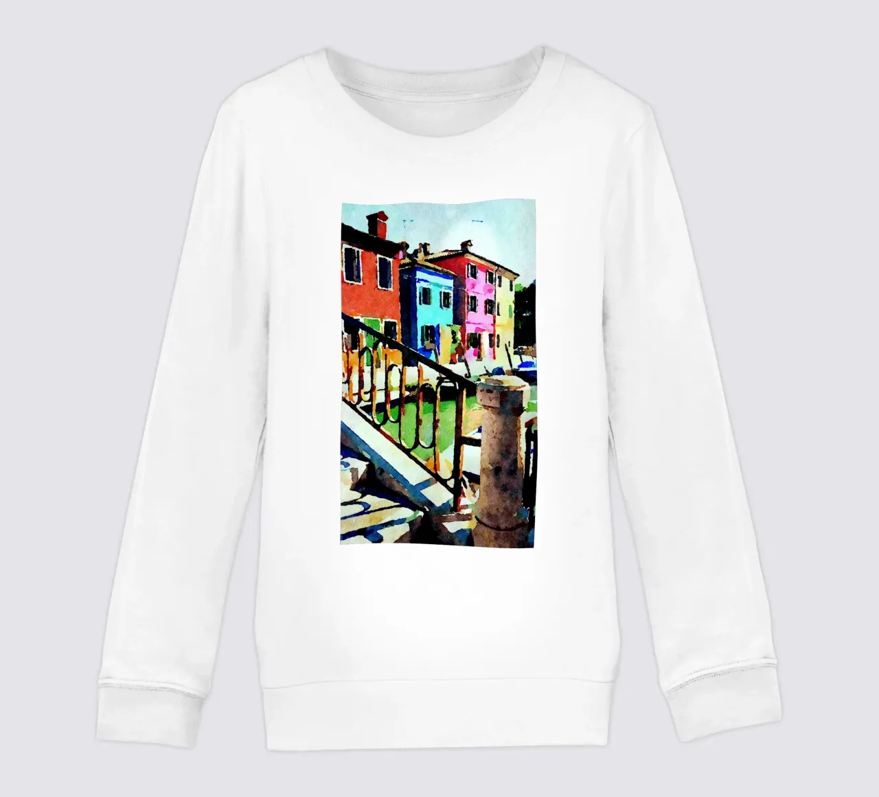 Burano felpa bambino da Massimo Frascogna